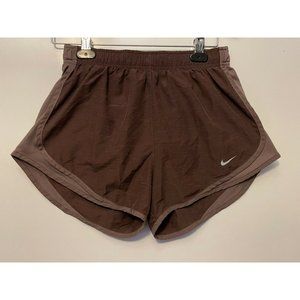 Nike DriFit Brown Running Shorts Womens Medium